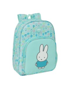 Cartable Miffy Friends Bleu 26 x 34 x 11 cm