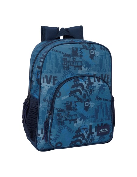 Cartable Safta New edition Blue marine 32 x 38 x 12 cm