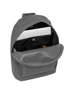 Cartable Kappa kappa basics Gris 31 x 41 x 16 cm 2