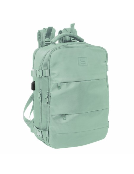 Cartable Safta Verde pastel Bleu