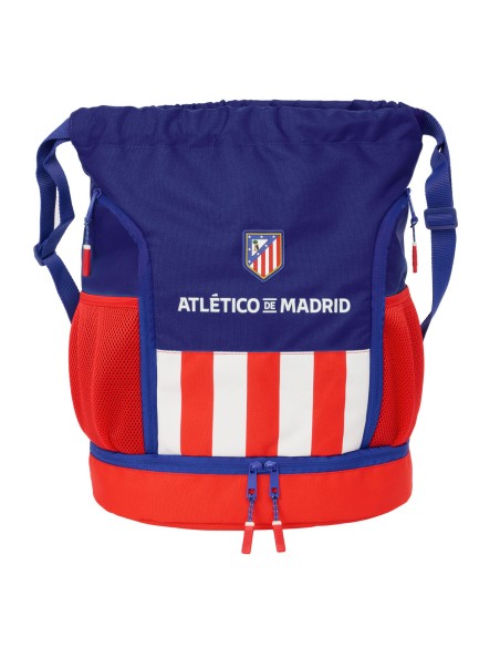 Sac à dos serré par des ficelles Atlético Madrid Bleu Blanc Rouge 35 x 40 x 1 cm