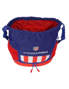 Sac à dos serré par des ficelles Atlético Madrid Bleu Blanc Rouge 35 x 40 x 1 cm 2
