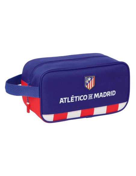 Range-Chaussures de Voyage Atlético Madrid Bleu Blanc Rouge 29 x 15 x 14 cm