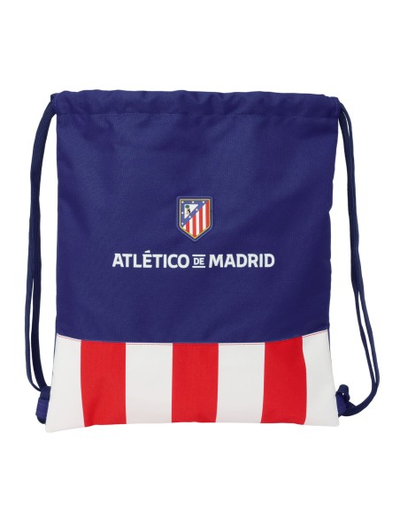Sac à dos serré par des ficelles Atlético Madrid Bleu Blanc Rouge 35 x 40 x 1 cm