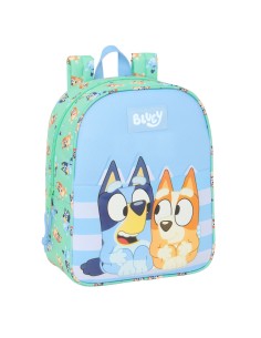 Cartable Bluey Sisters Vert 22 x 27 x 10 cm