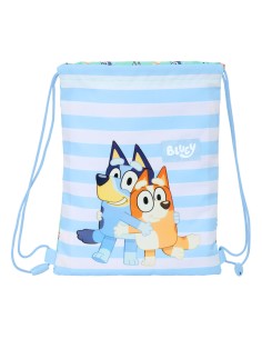Sac à dos serré par des ficelles Bluey Sisters Vert 26 x 34 x 1 cm