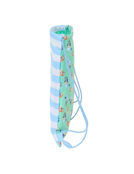 Sac à dos serré par des ficelles Bluey Sisters Vert 26 x 34 x 1 cm
