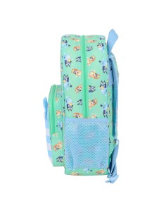 Cartable Bluey Sisters Vert 26 x 34 x 11 cm 2