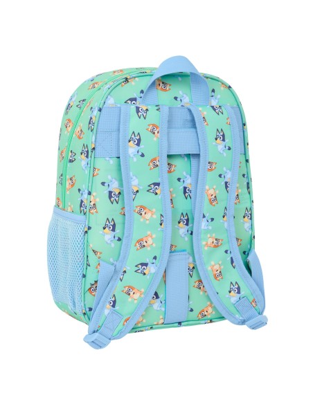 Cartable Bluey Sisters Vert 26 x 34 x 11 cm