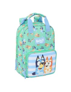 Cartable Bluey Sisters Vert 20 x 28 x 8 cm