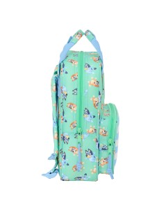 Cartable Bluey Sisters Vert 20 x 28 x 8 cm 2