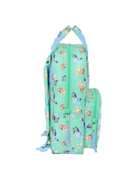 Cartable Bluey Sisters Vert 20 x 28 x 8 cm