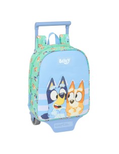 Cartable Bluey Sisters Vert 22 x 27 x 10 cm