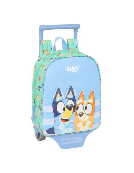 Cartable Bluey Sisters Vert 22 x 27 x 10 cm