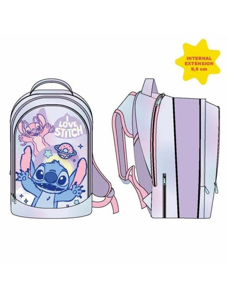 Cartable Stitch Lila 41 cm