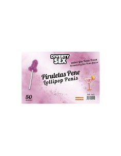 Sucette Érotique Divertysex 100 Pièces