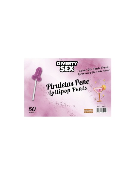 Sucette Érotique Divertysex 100 Pièces