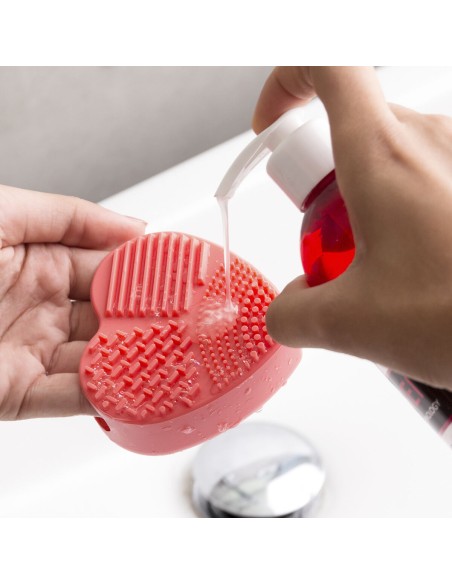 Nettoyeur pour pinceaux de maquillage Heart InnovaGoods