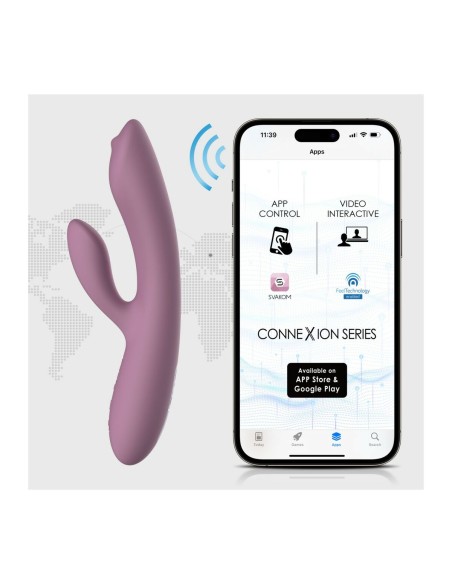 Vibration de Stimulation Double Svakom Rose