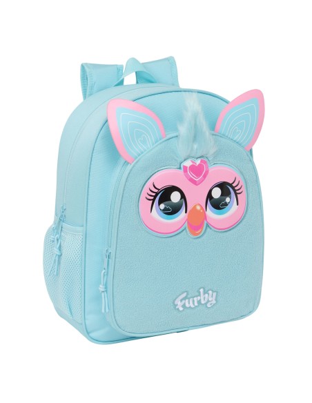 Cartable Furby Bleu ciel 32 x 38 x 12 cm