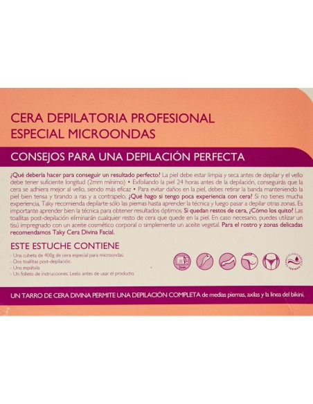 Cire Épilatoires Corporelle Sensaciones Taky (400 g)