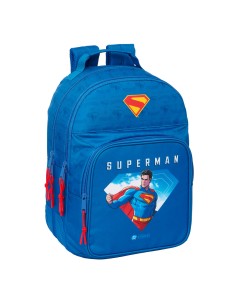 Cartable Superman Bleu 32 x 42 x 15 cm