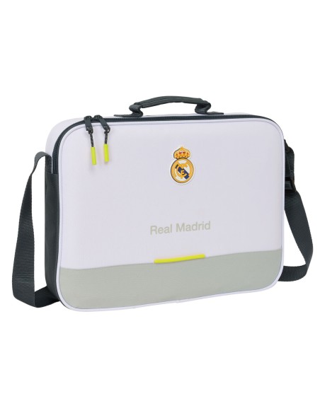Cartable Real Madrid C.F. Blanc 38 x 28 x 6 cm