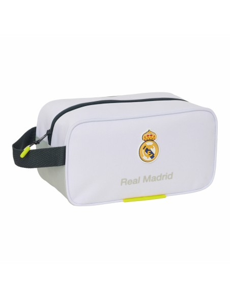 Range-Chaussures de Voyage Real Madrid C.F. Blanc 29 x 15 x 14 cm