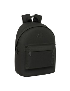 Cartable Kappa kappa basics Noir 31 x 41 x 16 cm