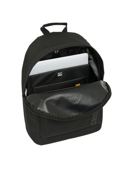 Cartable Kappa kappa basics Noir 31 x 41 x 16 cm