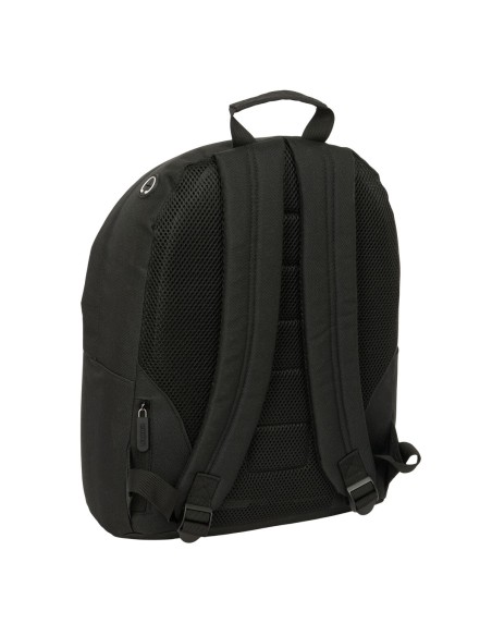 Cartable Kappa kappa basics Noir 31 x 41 x 16 cm