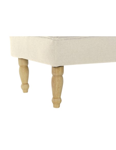 Banquette Home ESPRIT Crème Polyester Bois