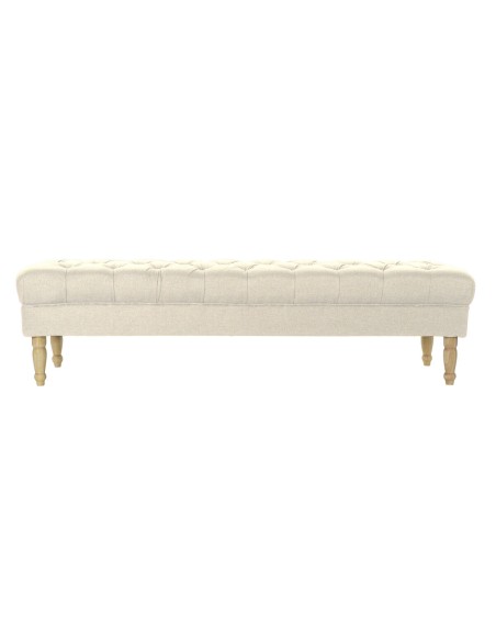 Banquette Home ESPRIT Crème Polyester Bois