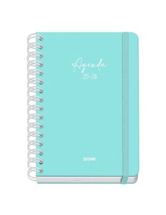 Agenda DOHE SERENITY WIRE´O Vert A5 150 x 210 mm 2025-2026 (20 Unités) 2