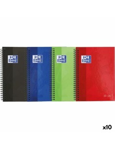 Agenda Oxford SCHOOL 1/4 15 x 21 cm 2025-2026 (10 Unités)