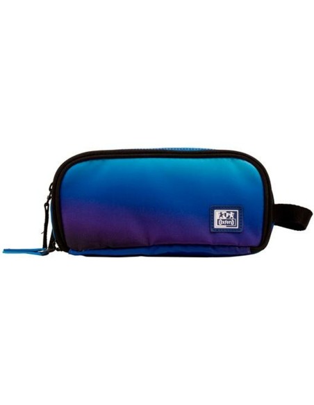 Trousse Fourre-Tout Triple Oxford KANGOO GRADIENT SPACE Bleu 23 x 8,5 x 10 cm (15 Unités)