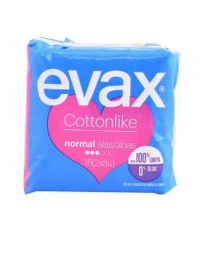 Compresses Normales avec Ailes CottonLike Evax 2