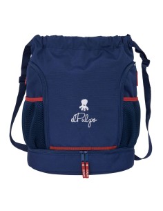 Sac à dos serré par des ficelles El Pulpo Blue marine 35 x 40 x 1 cm