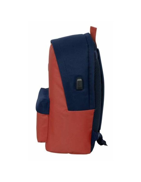 Cartable El Pulpo   Rouge Blue marine 31 x 44 x 18 cm