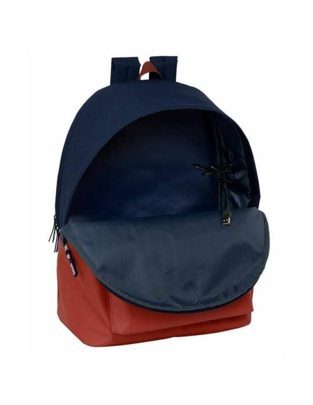 Cartable El Pulpo   Rouge Blue marine 31 x 44 x 18 cm
