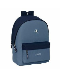 Cartable El Pulpo   Bleu Blue marine 31 x 44 x 18 cm