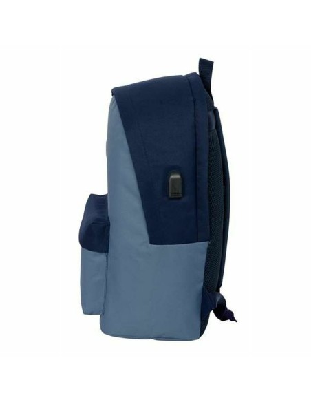 Cartable El Pulpo   Bleu Blue marine 31 x 44 x 18 cm