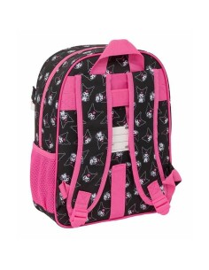Cartable Kuromi Noir Fuchsia 26 x 34 x 11 cm 2