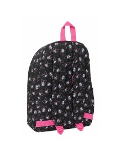 Cartable Kuromi Noir Fuchsia 31 x 43 x 13 cm 2