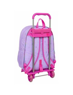 Cartable à roulettes Unicorn Academy Lila 33 x 42 x 14 cm 2