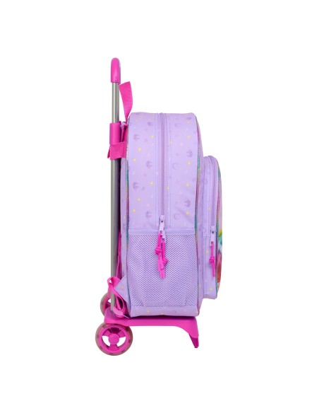 Cartable à roulettes Unicorn Academy Lila 33 x 42 x 14 cm