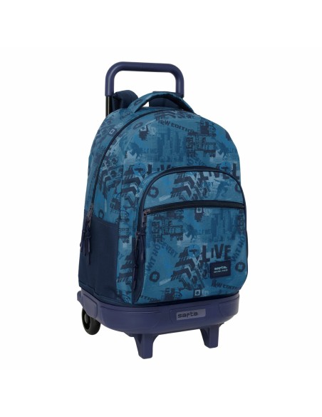 Cartable Safta New edition Blue marine 33 x 45 x 22 cm