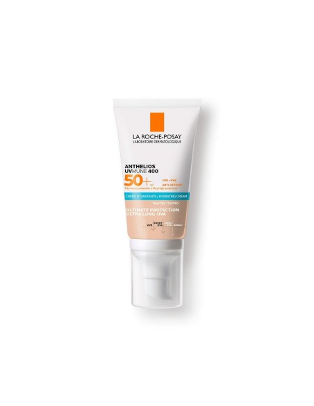 Crème Solaire Avec Couleur La Roche Posay Anthelios Uvmune 50 ml Blanc Spf 50 Crème Crème Hydratante avec Couleur