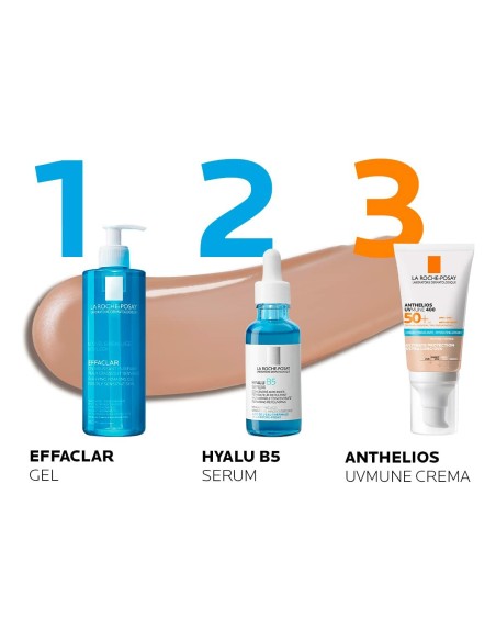 Crème Solaire Avec Couleur La Roche Posay Anthelios Uvmune 50 ml Blanc Spf 50 Crème Crème Hydratante avec Couleur
