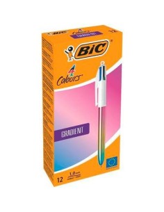 Ensemble de Stylos Bic GRADIENT Multicouleur 0,32 mm (18 Unités) (12 Pièces) 2